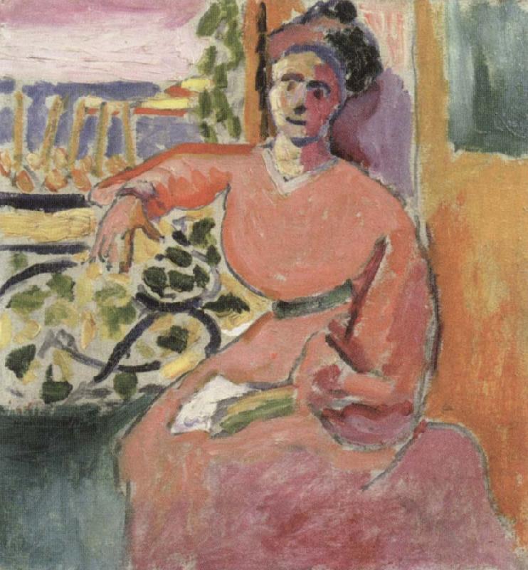 Henri Matisse Woman at Window oil painting picture